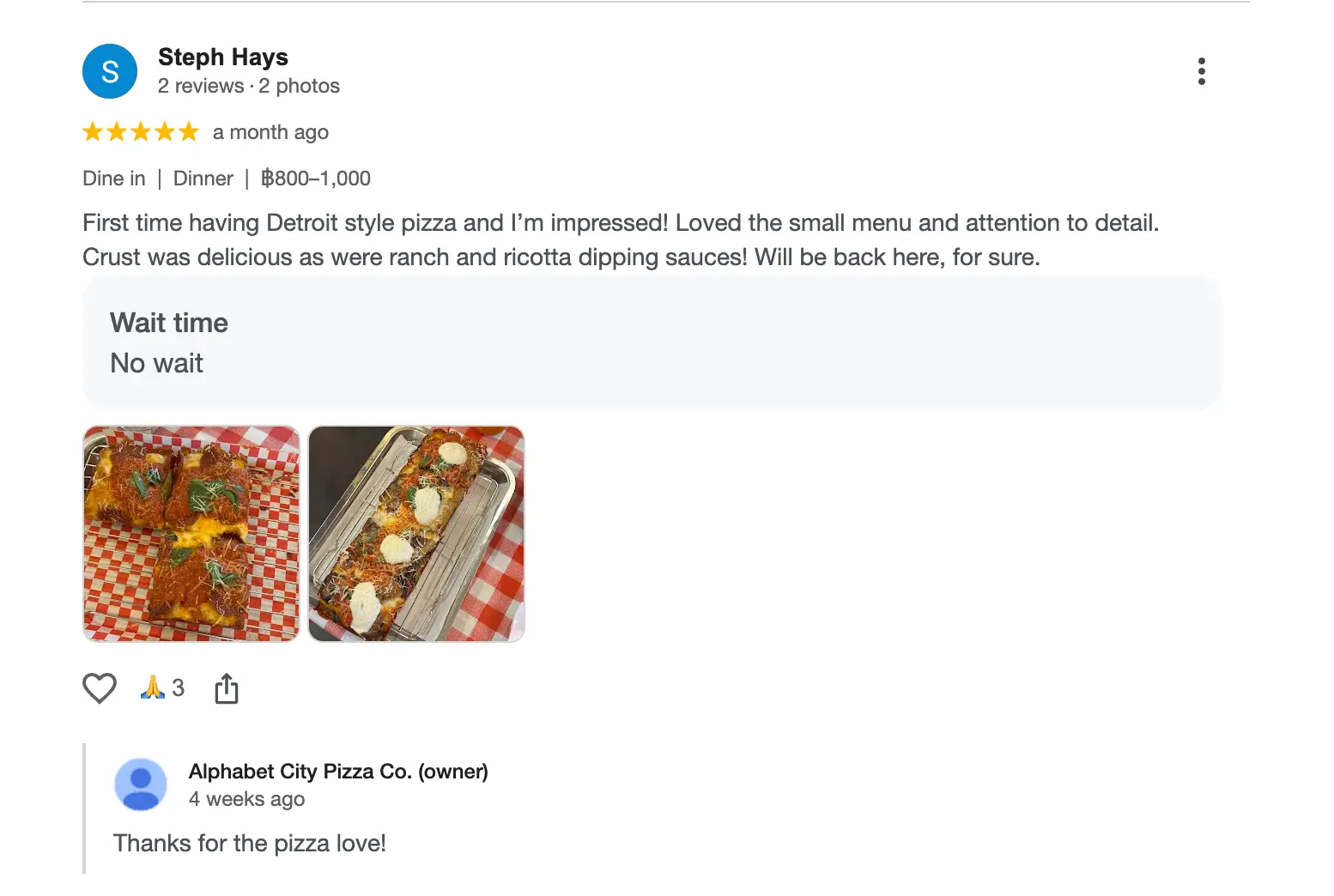 Customer review screenshot 9