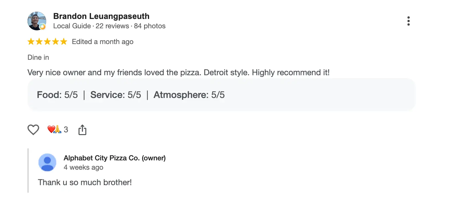 Customer review screenshot 10